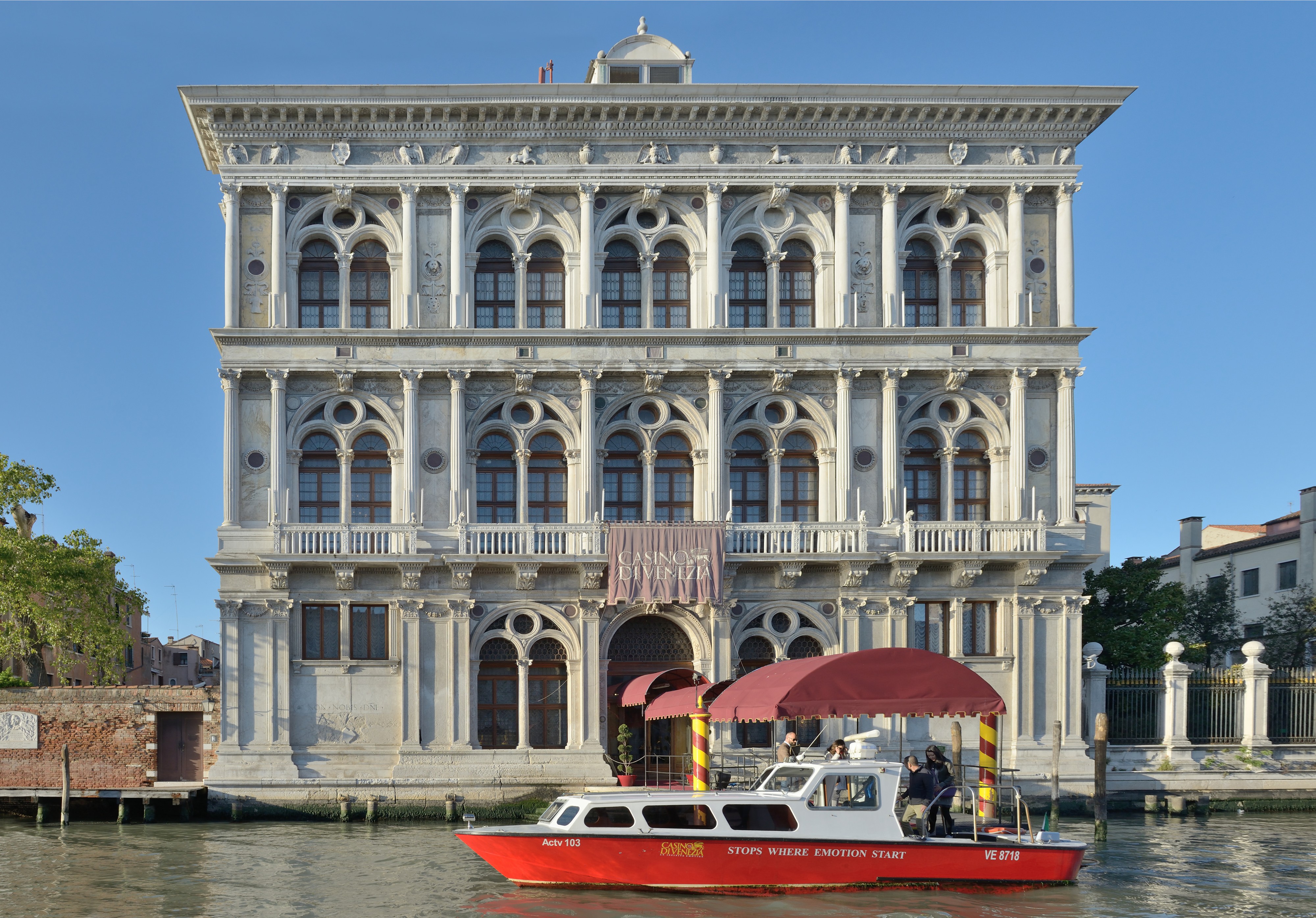 Palazzo Vendramin Calergi Canal Grande Venezia