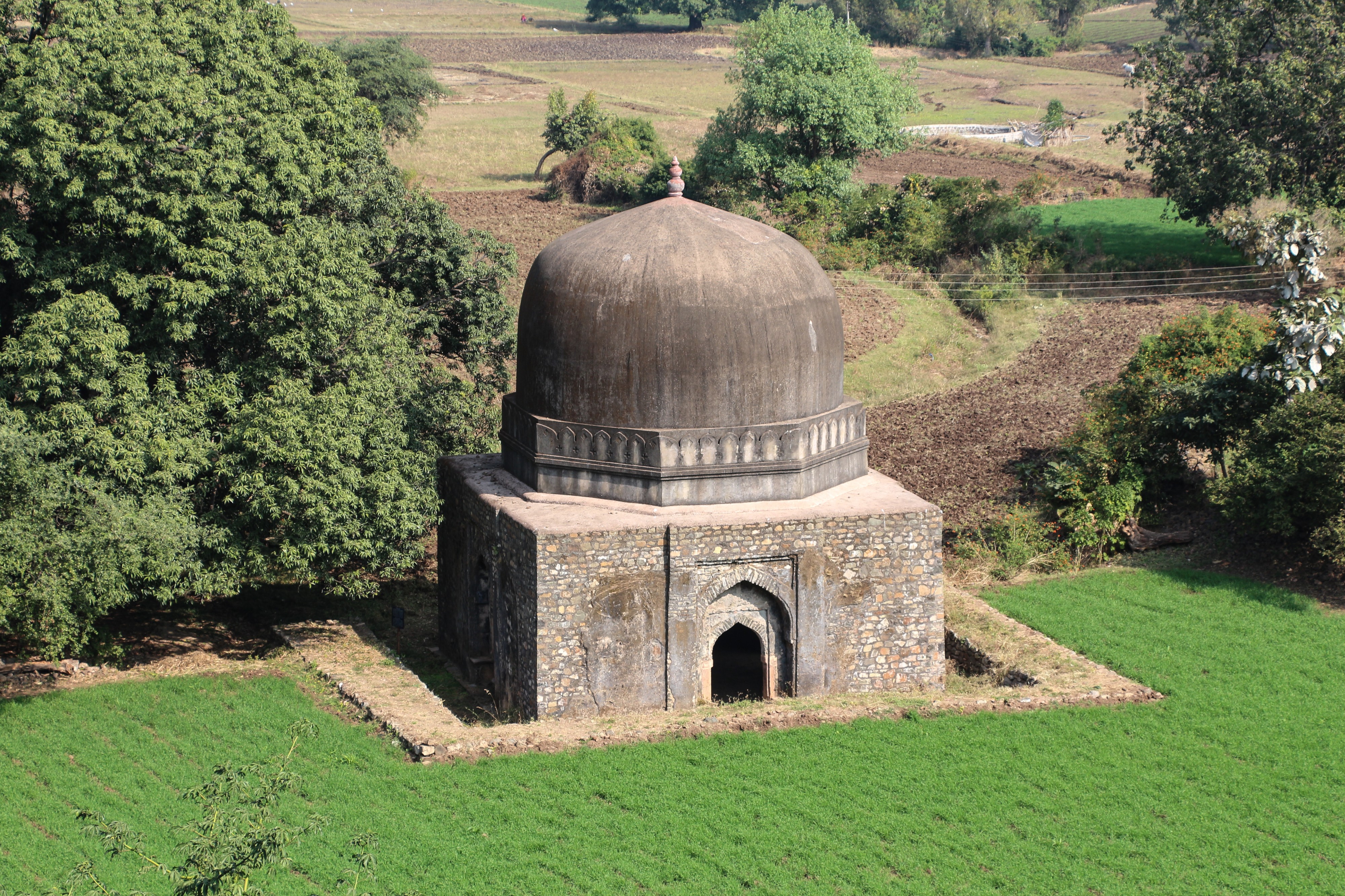 Tomb near Baz Bahadur's Palace