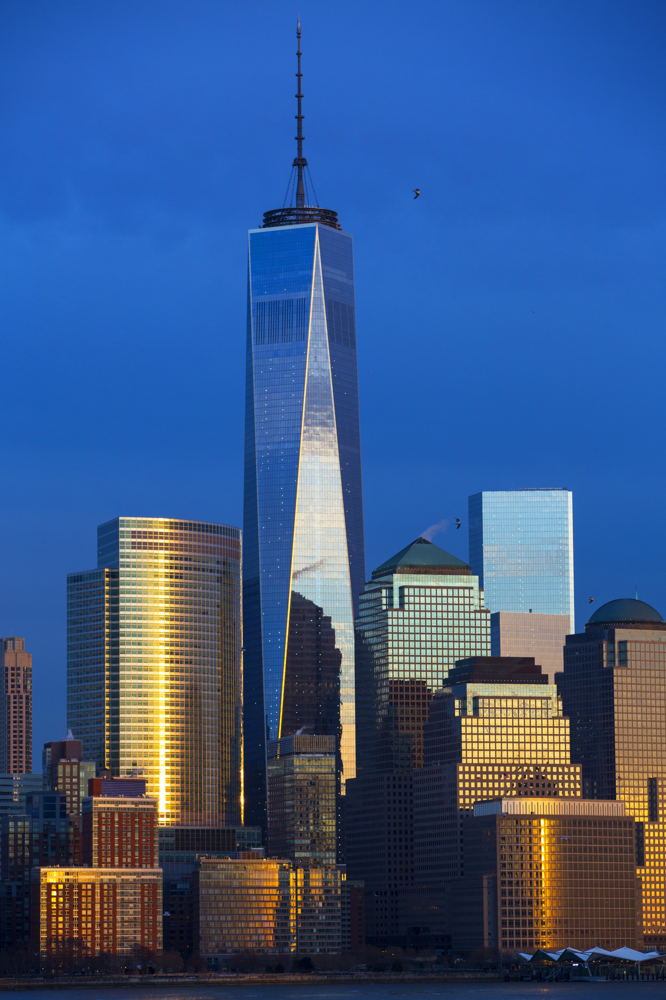 View to One World Trade Center