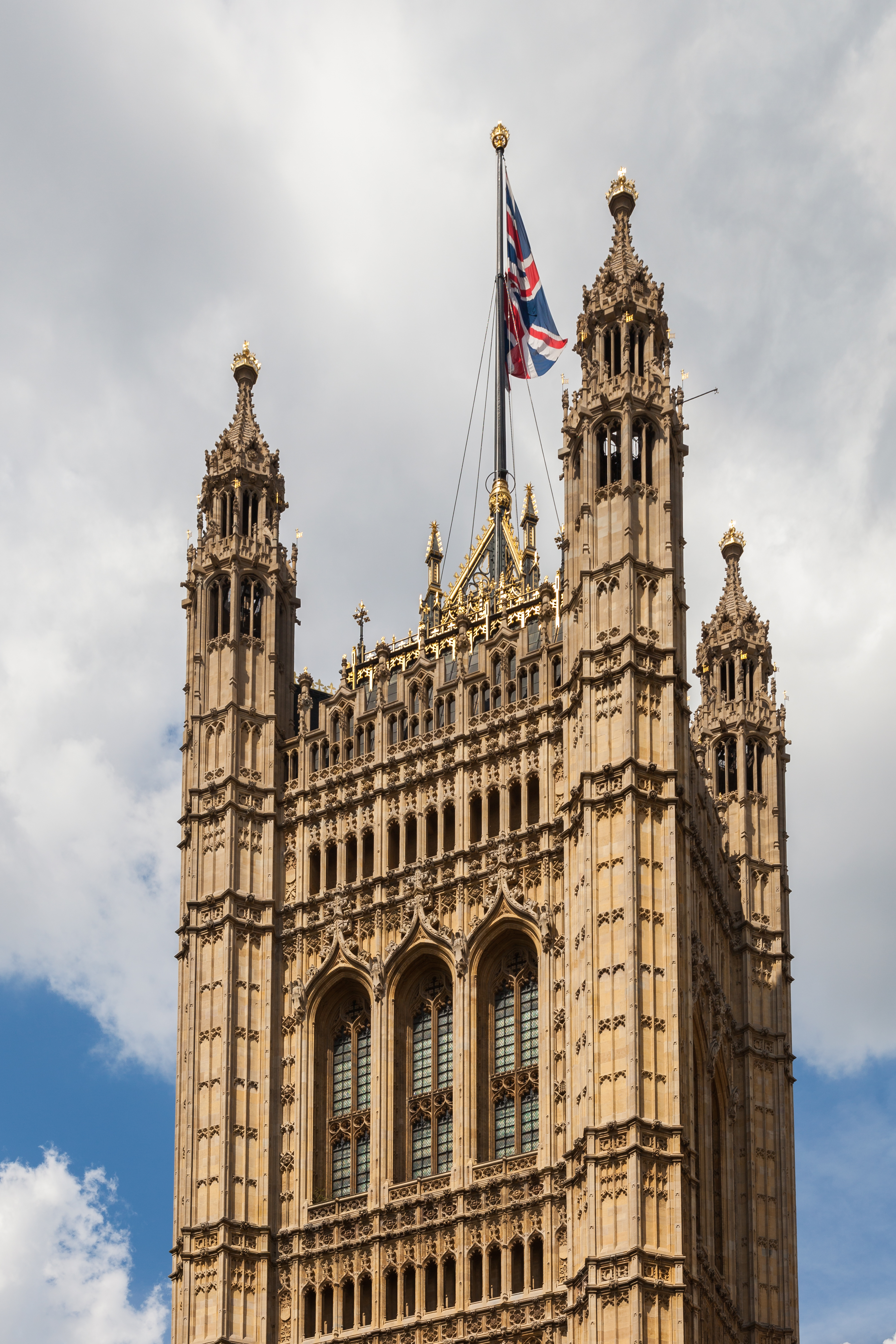 Torre Victoria, Palacio de Westminster, Londres, Inglaterra, 2014-08-07, DD 021