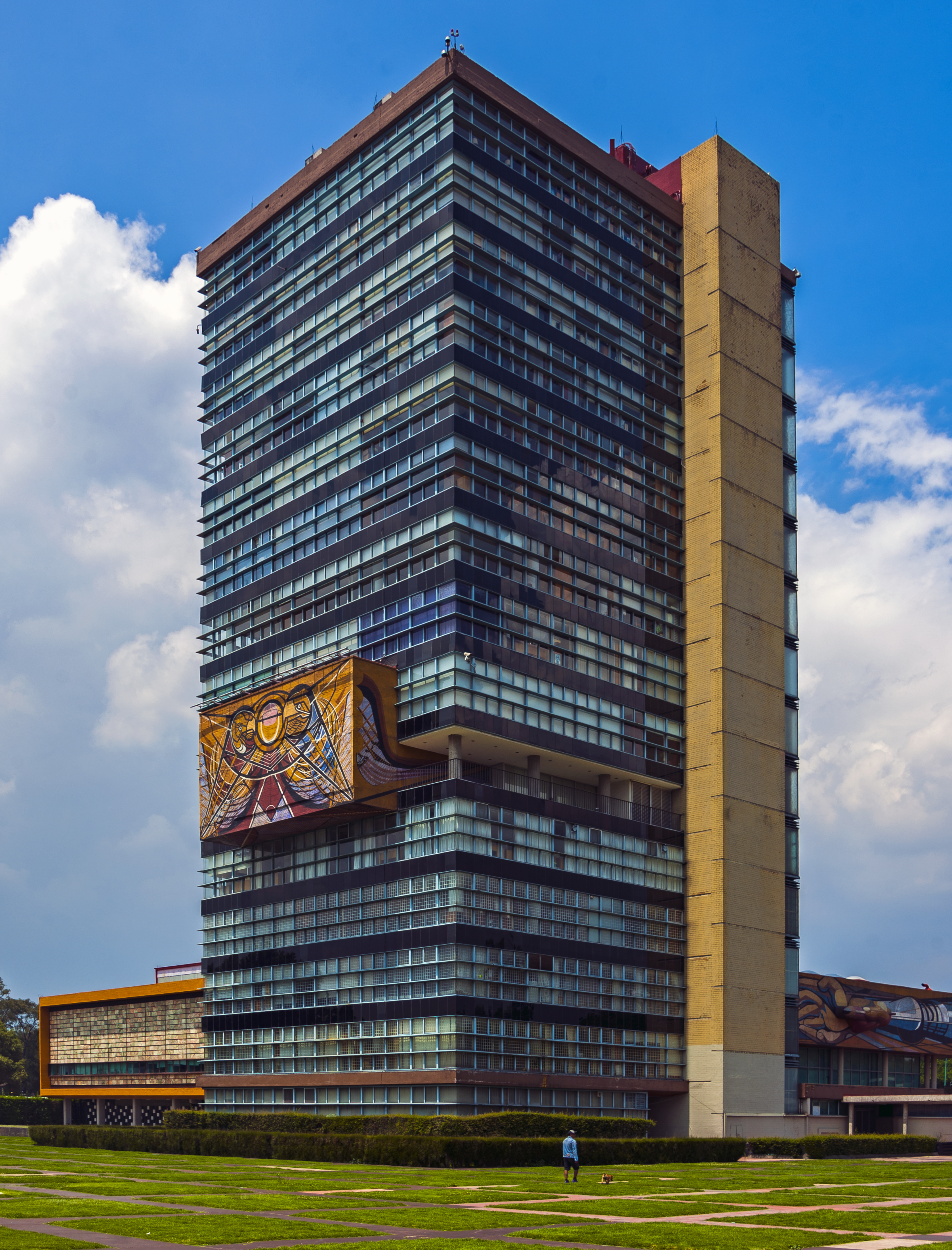 UNAM administration building, Ciudad Universitaria