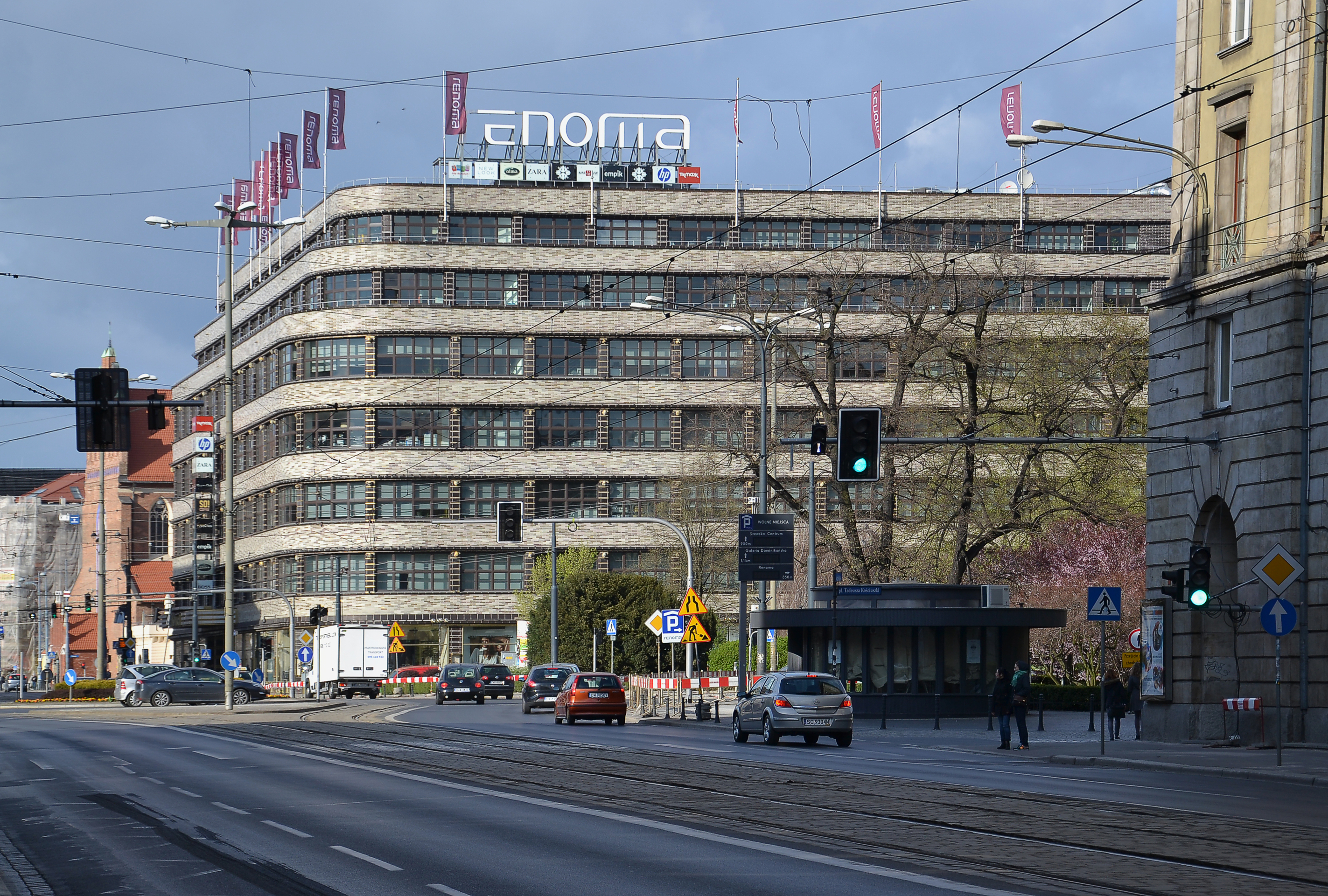 Wertheim (now Renoma) department store in Wrocław (Breslau)