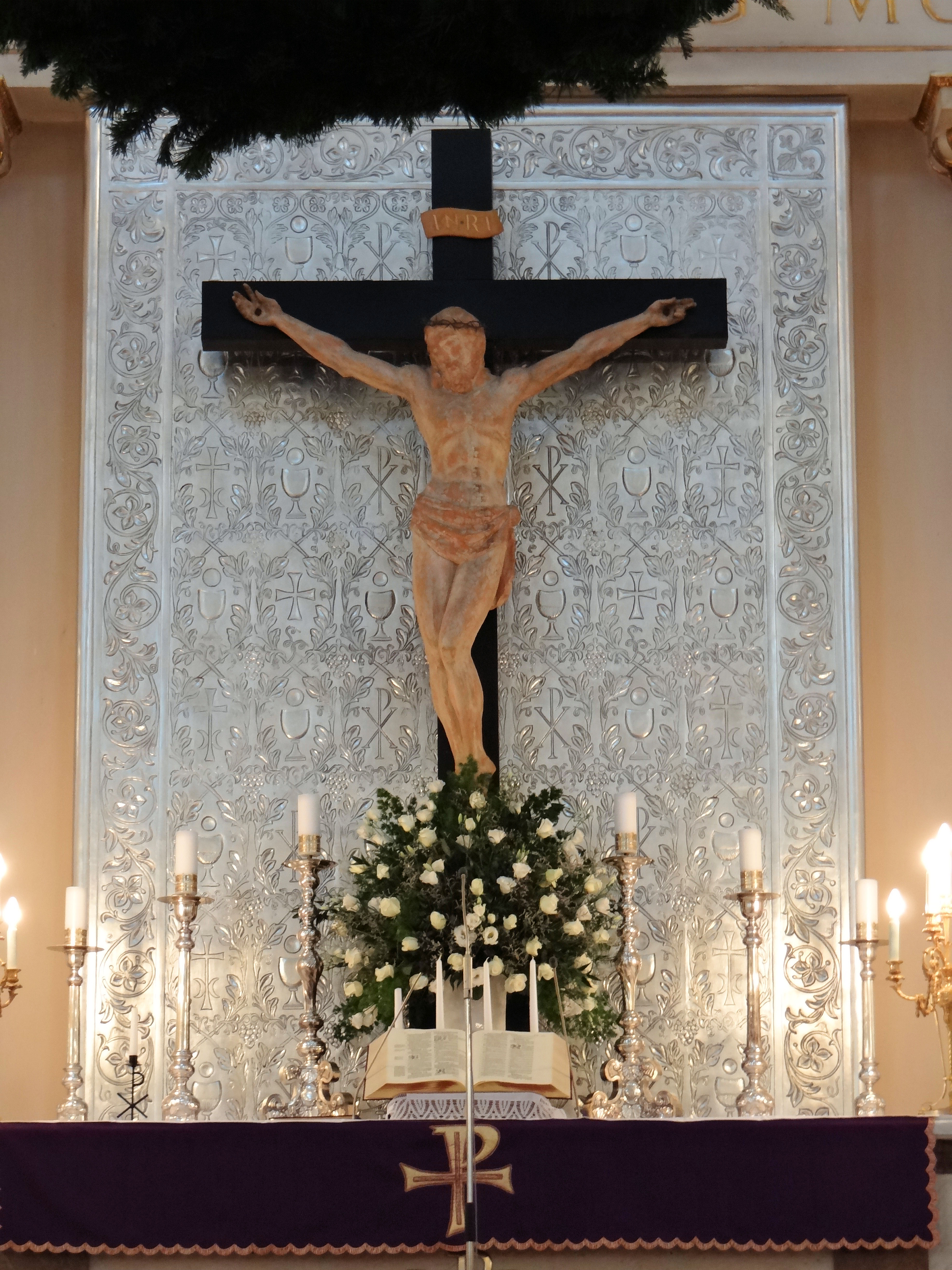 021212 Altar of Holy Trinity Church in Warsaw (Lutheran) - 06