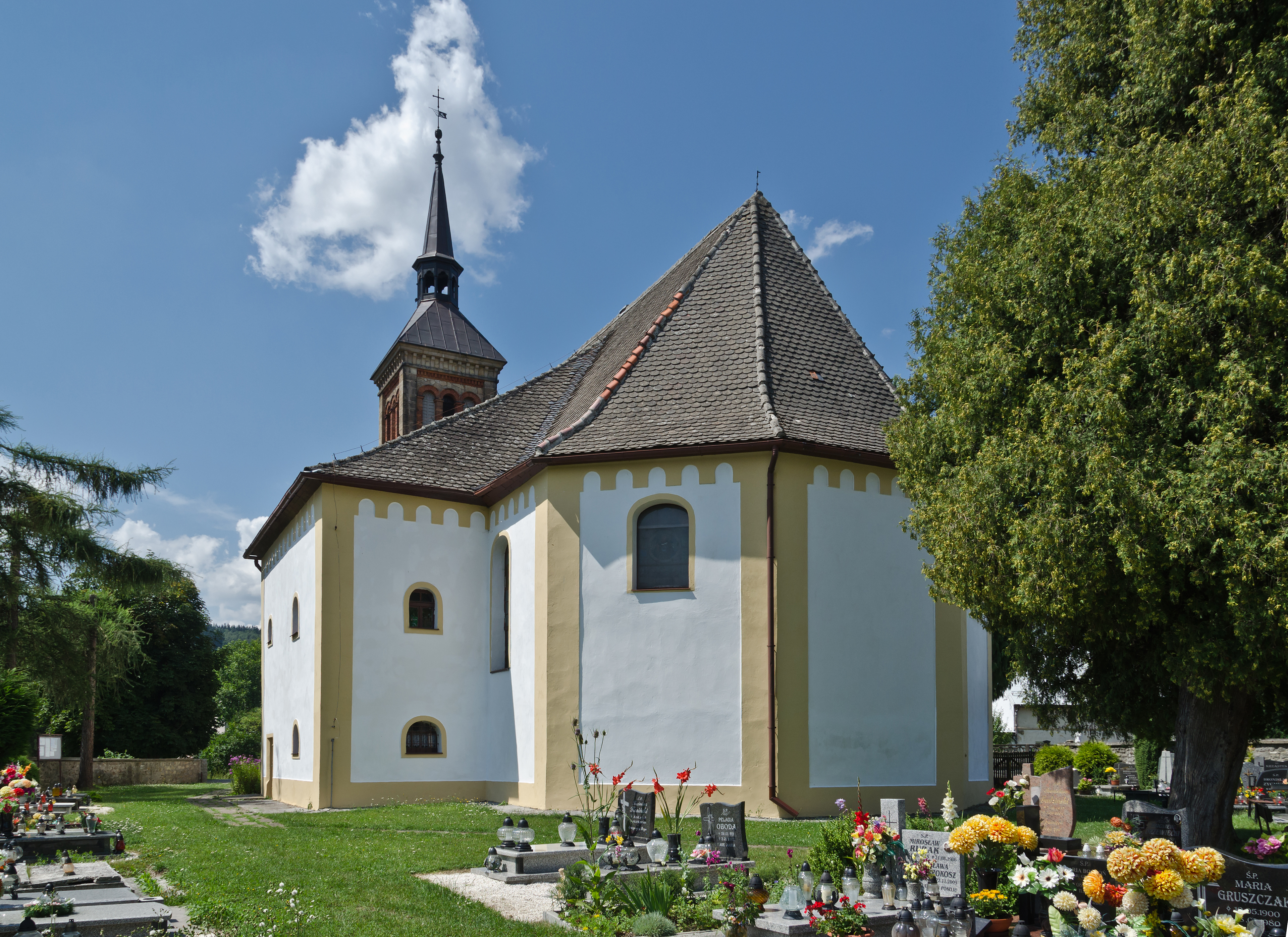 2014 Długopole Dolne, kościół św. Jerzego 03