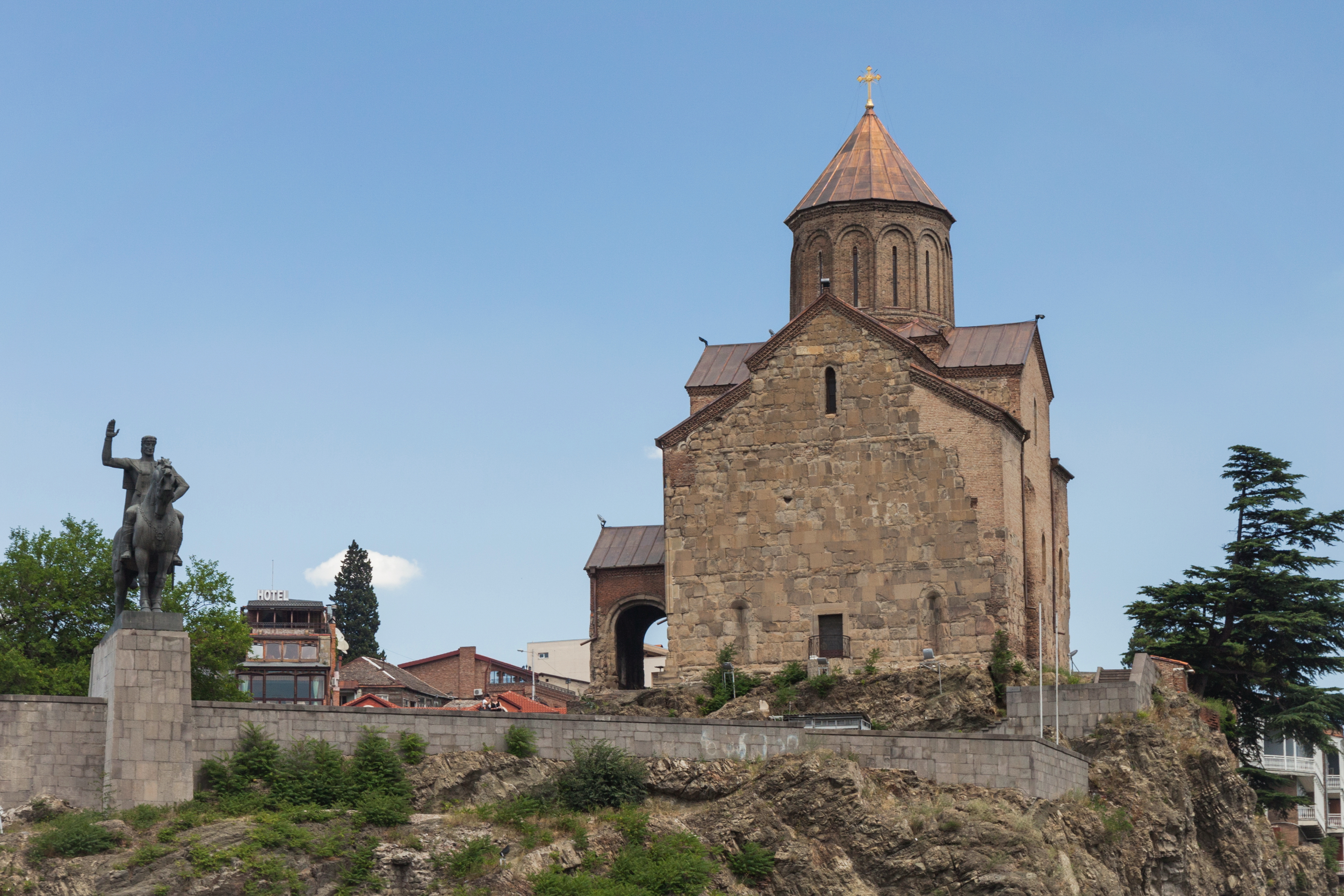 2014 Tbilisi, Cerkiew Metechi (04)