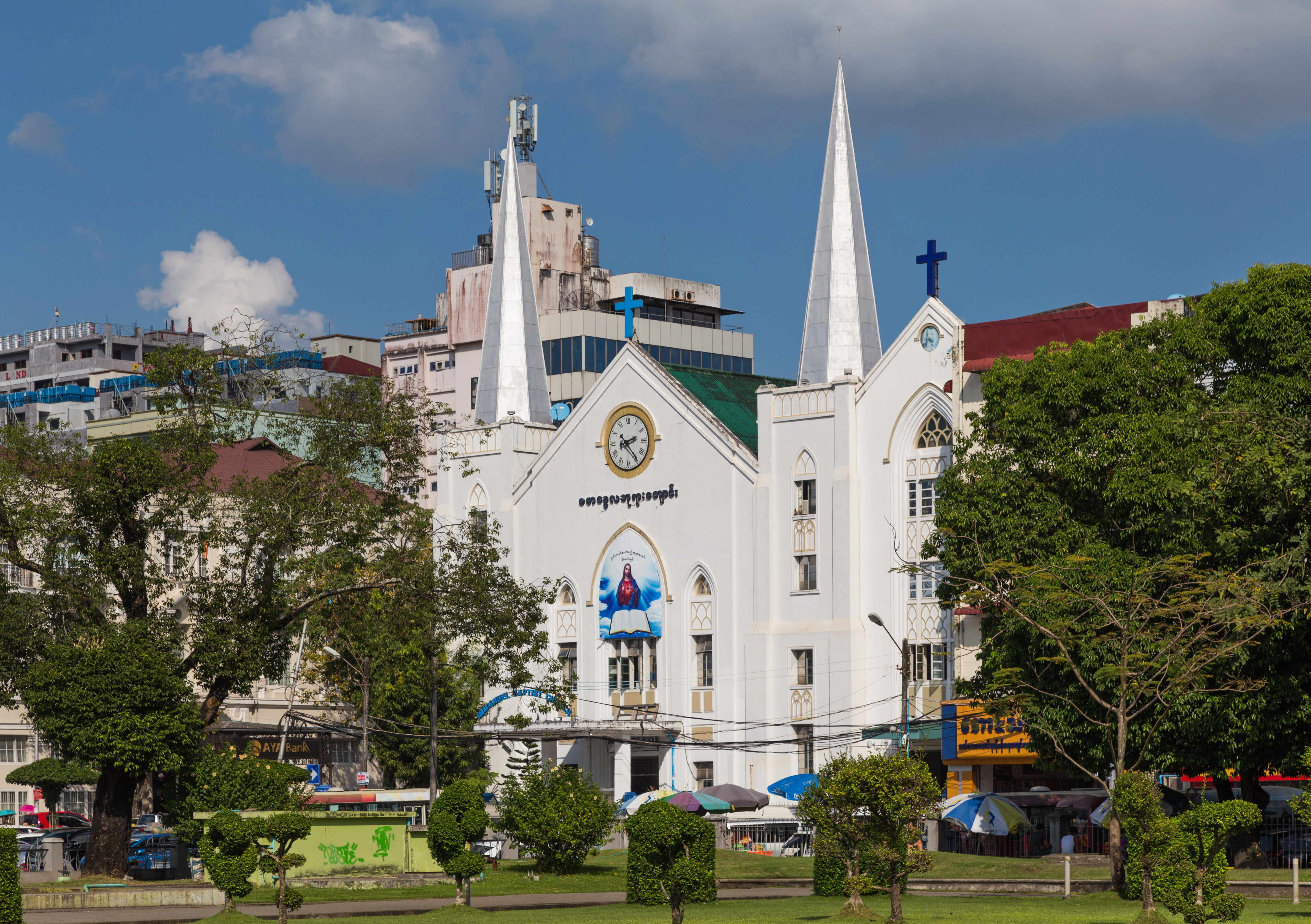 2016 Rangun, Kościół baptystów Emmanuela (01)