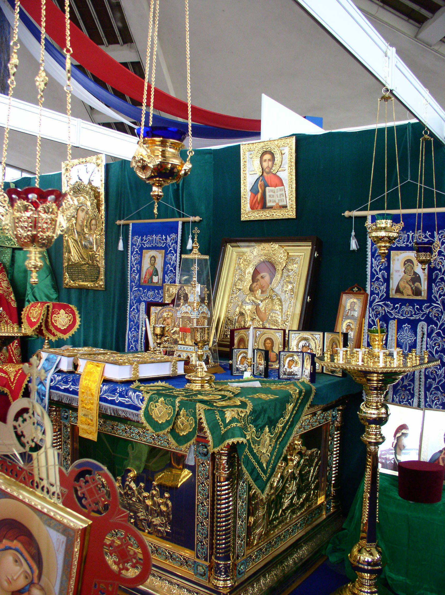Belarus-Minsk-Russian Exhibition-Orthodox Church Stuff-3