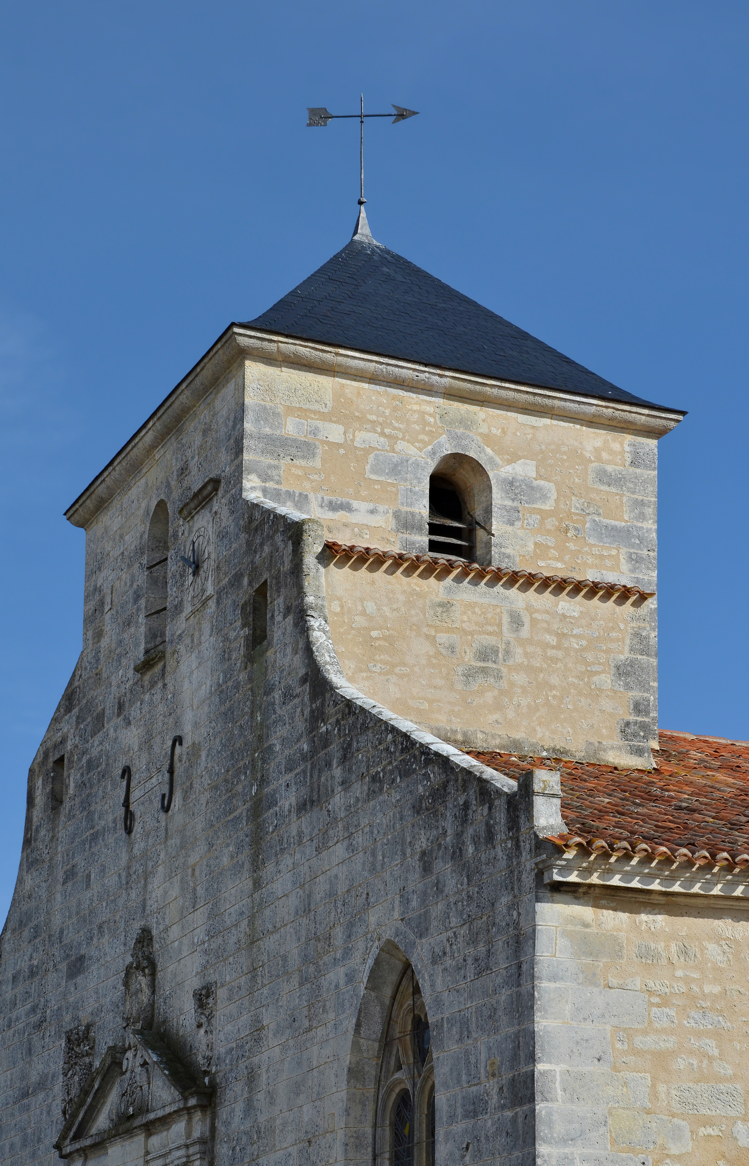 Brouage 17 Église clocher 2014