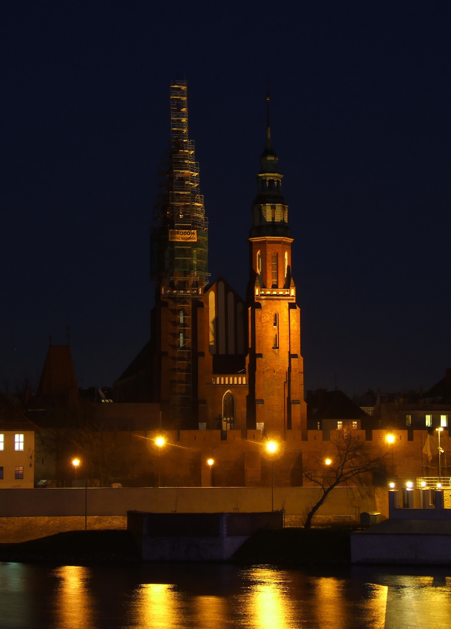 Cathedral in Opole (Oppeln)