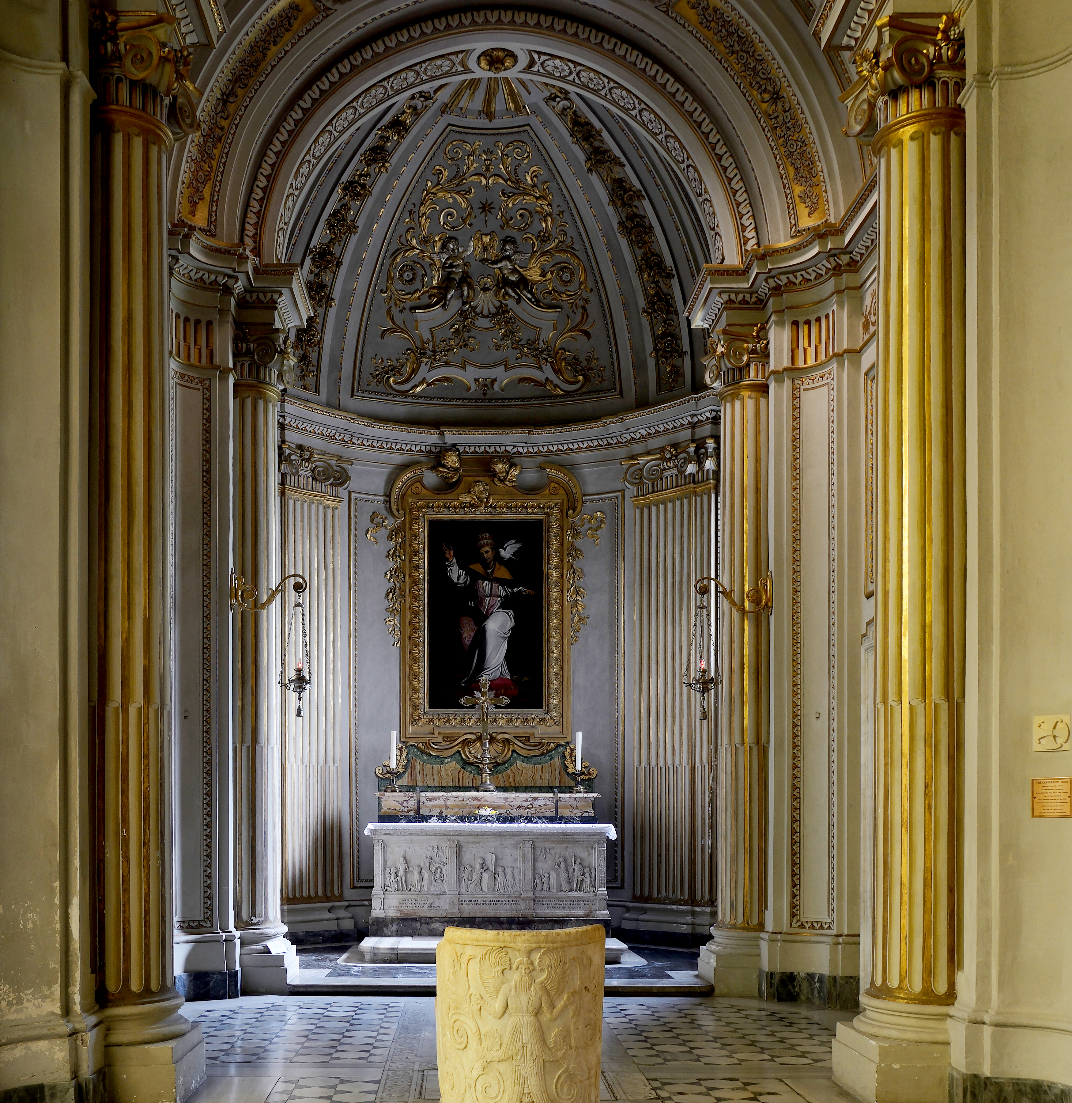 Chapel of St. gregory in San Gregorio al Celio (Rome)