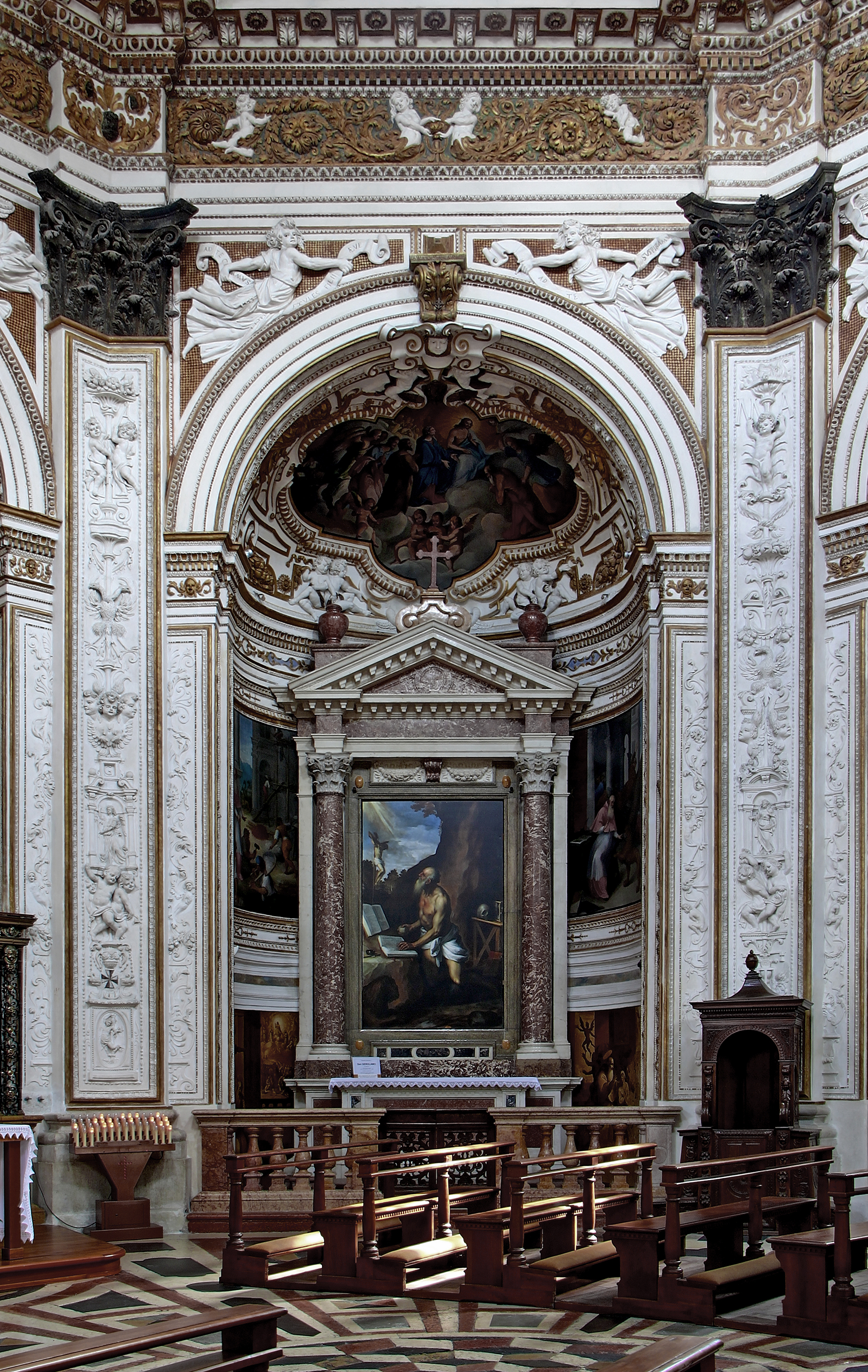 Chiesa dell'Inviolata - Riva del Garda - S. Gerolamo chapel