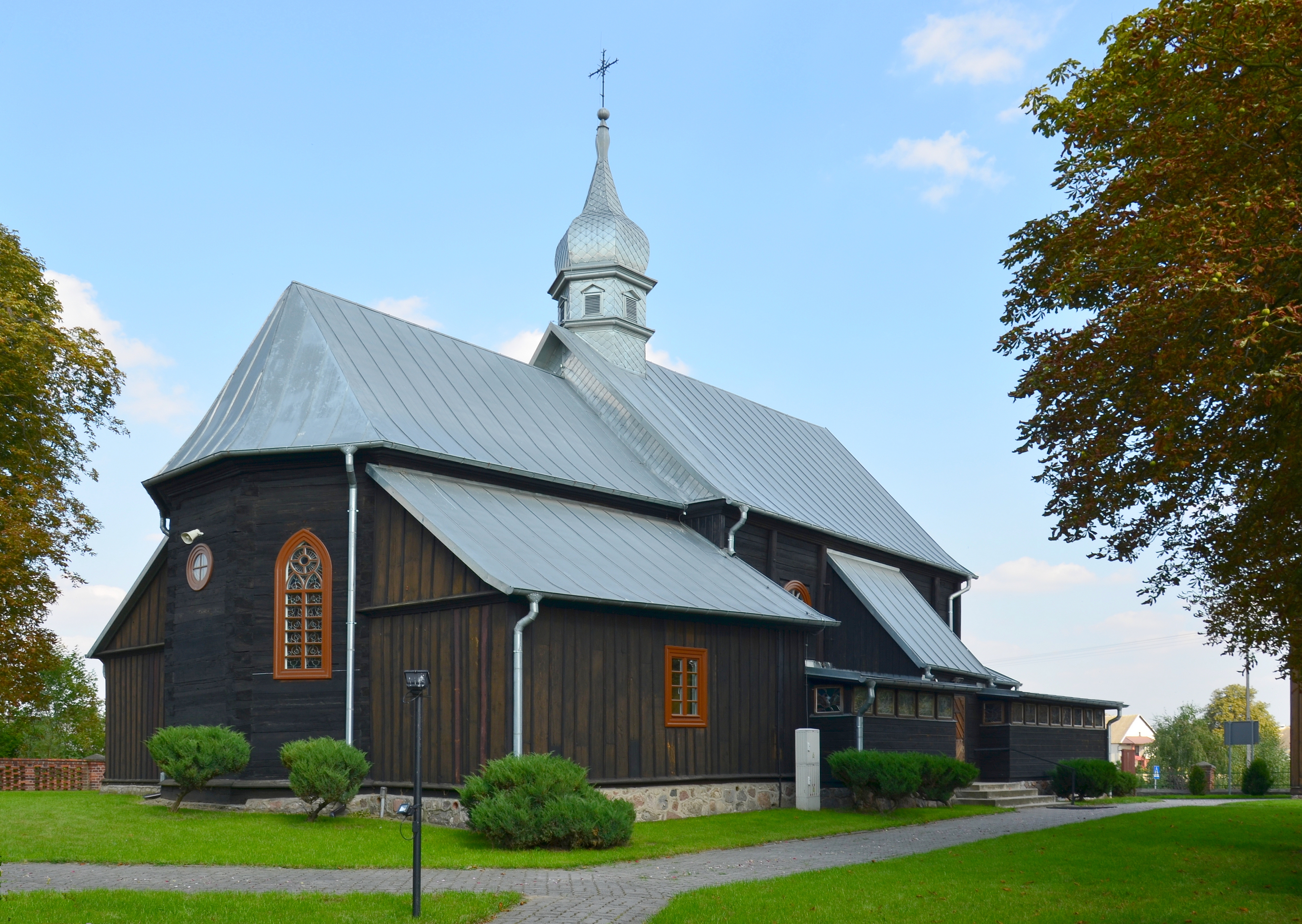Chrostkowo, kościół św. Barbary (WLZ14)