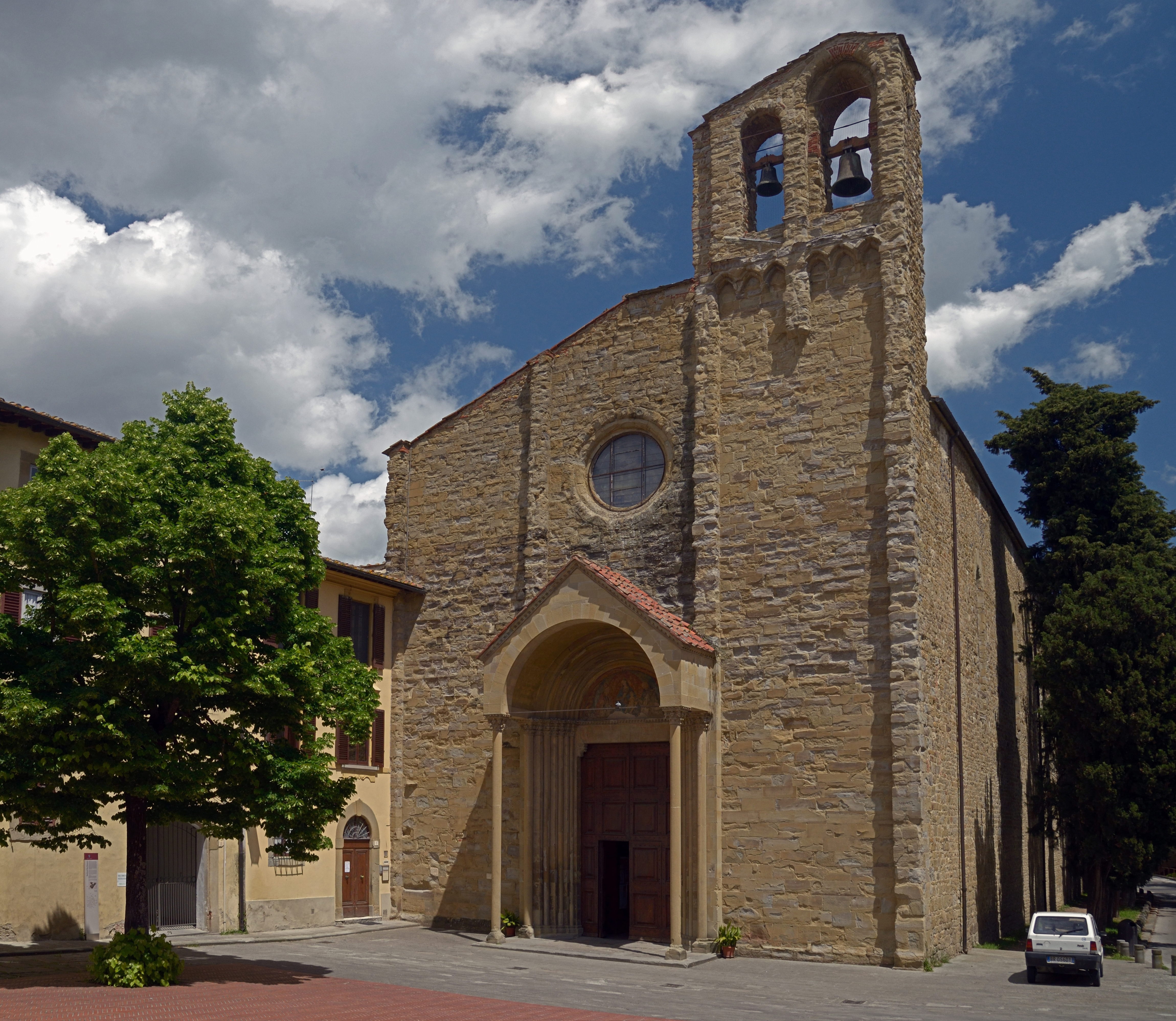 Church of San Domenico in Arezzo, Italy
