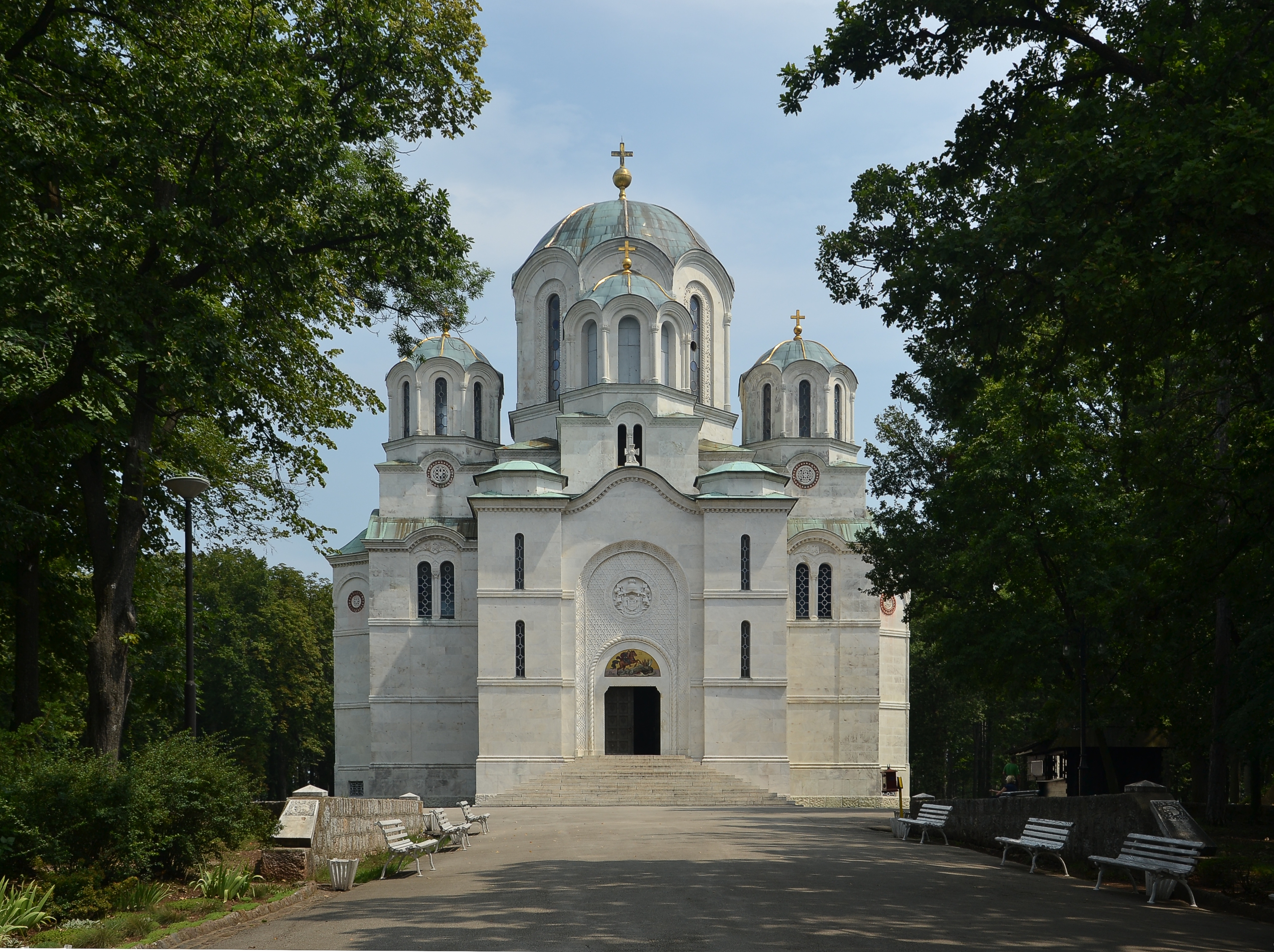 Church of St. George in Topola (by Pudelek)