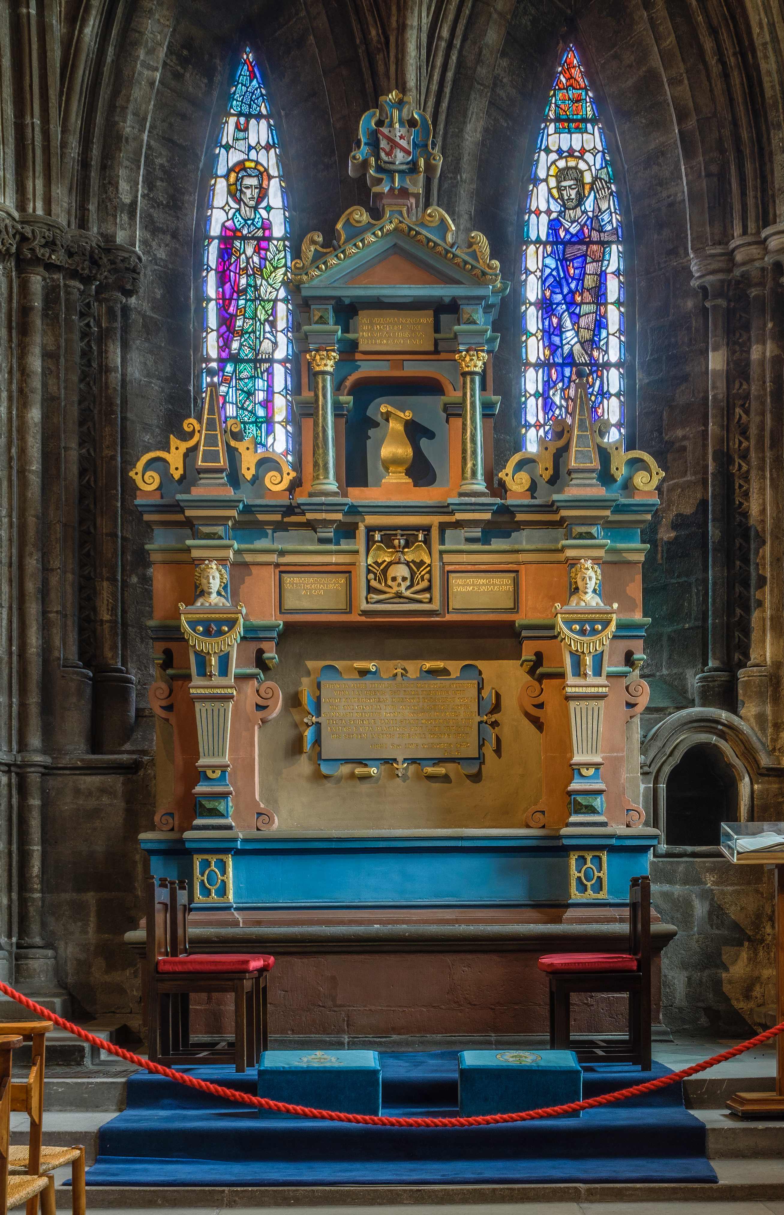 Interior, Glasgow Cathedral - Memorial 2