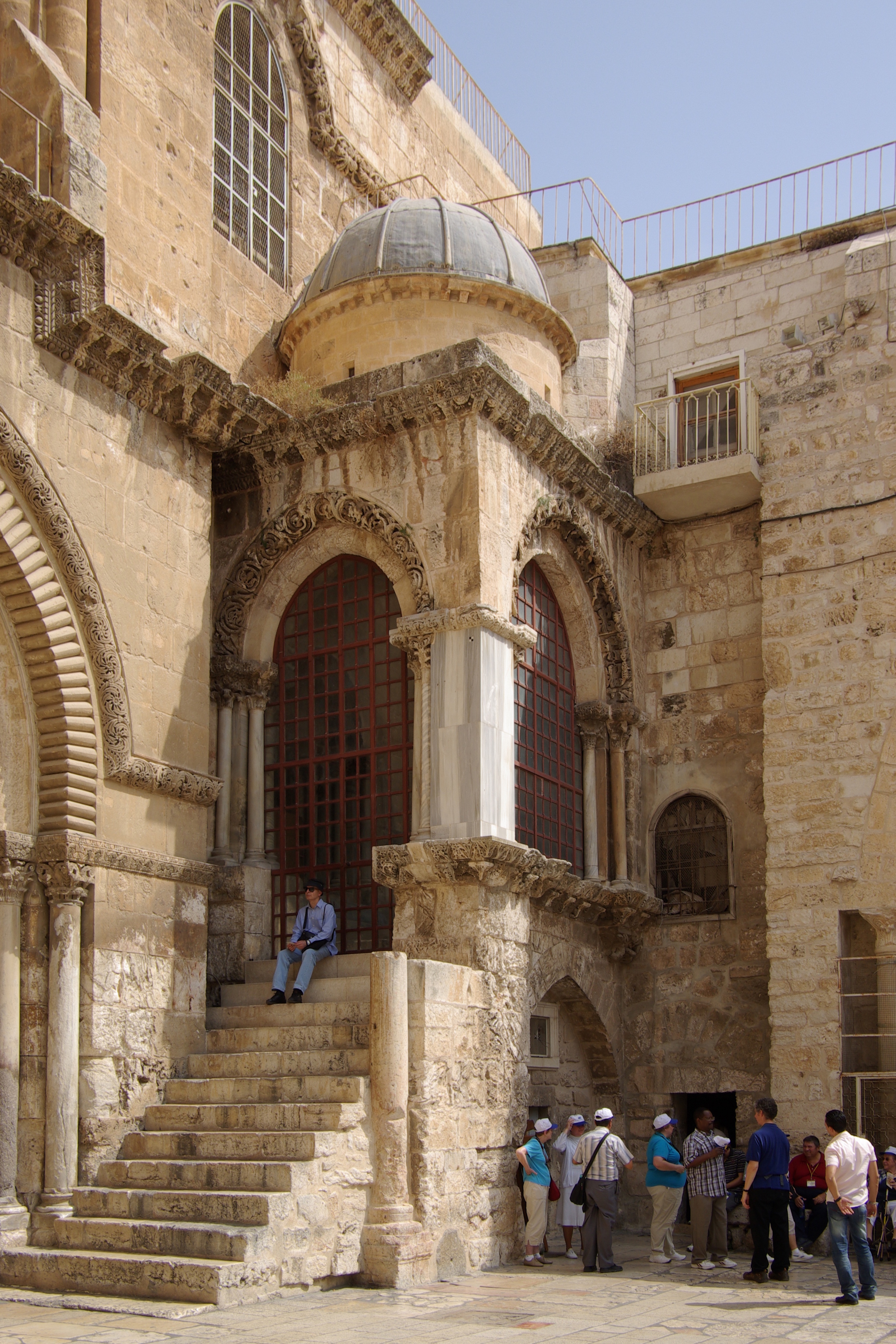 Jerusalem Holy Sepulchre BW 21