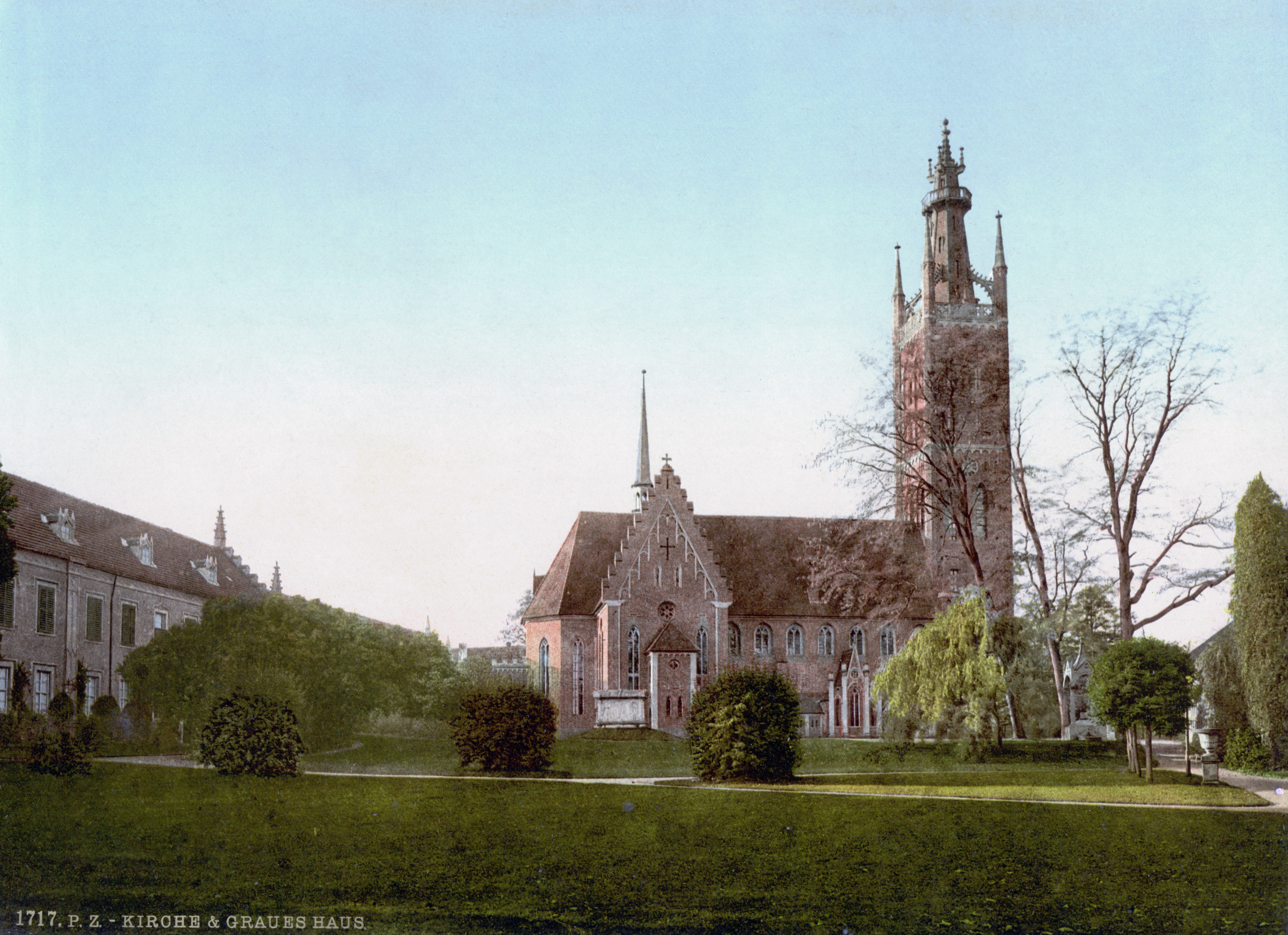 Kirche Graues Haus Woerlitzer Park 1900