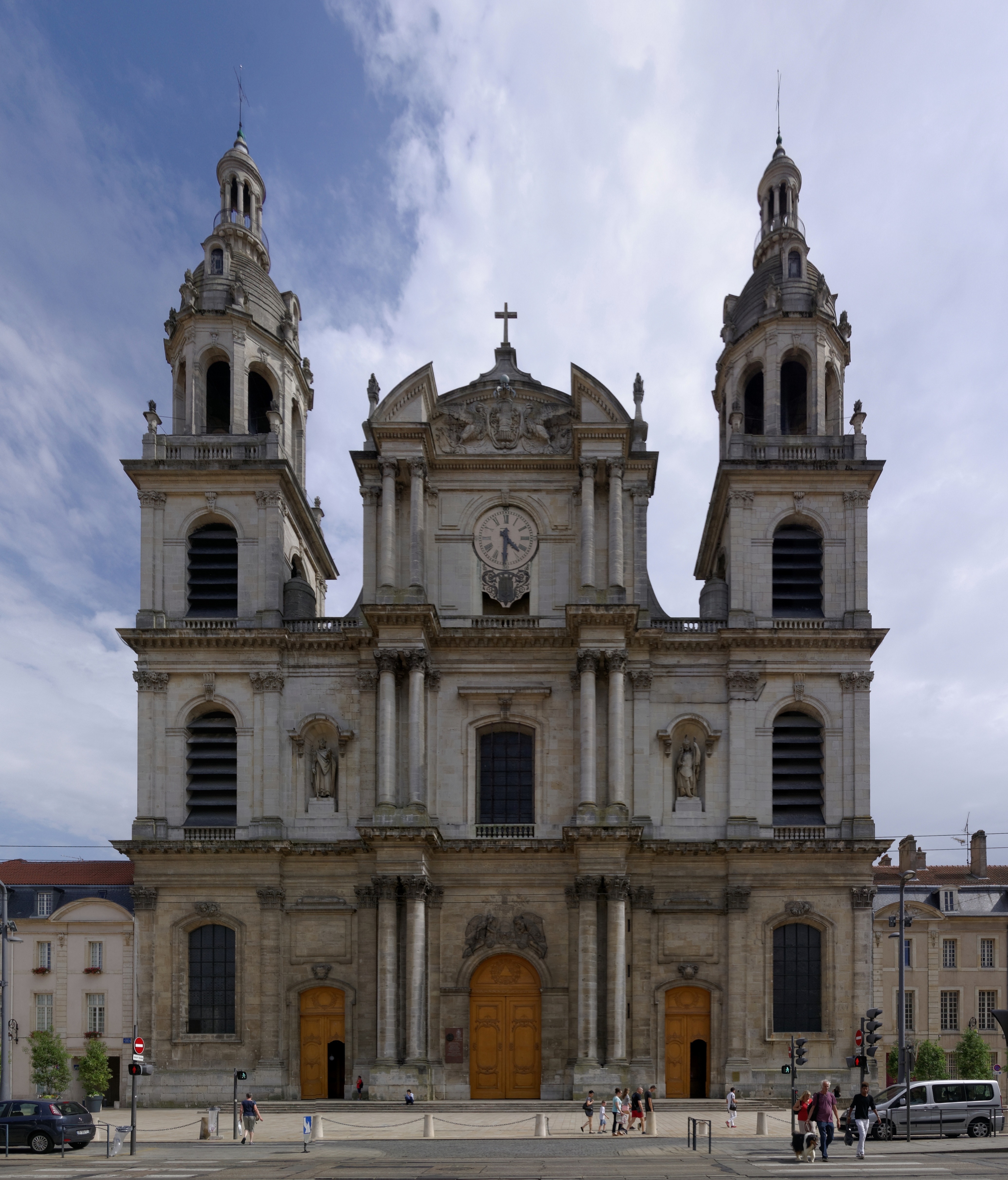 Nancy Cathedral BW 2015-07-18 16-31-28