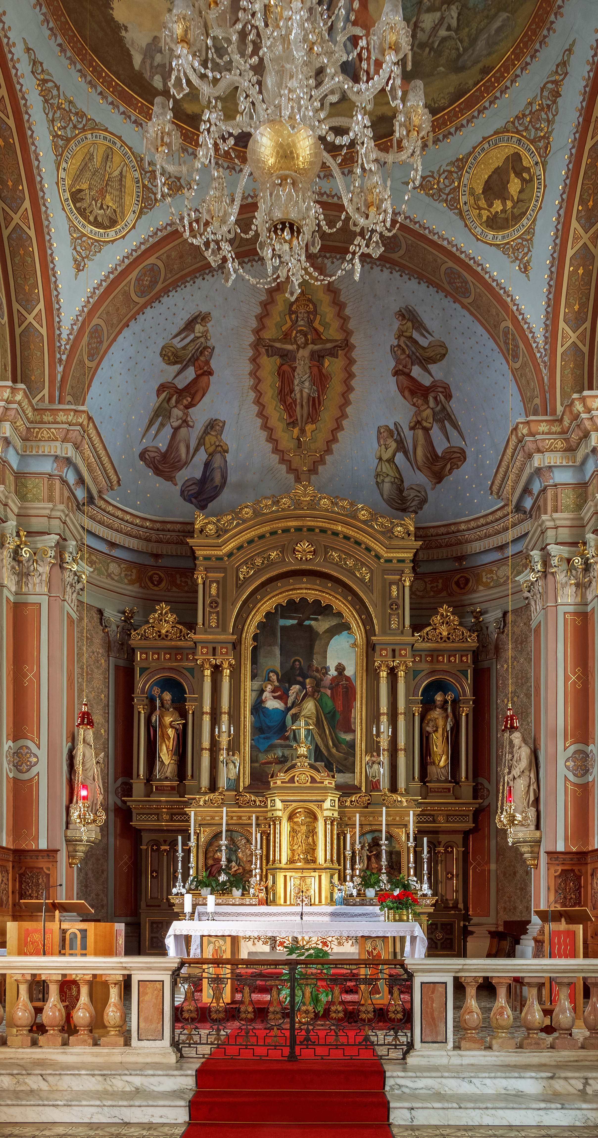 Parish church St. Ulrich - Urtijëi - High altar