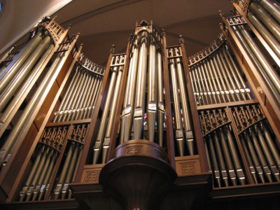 Schoenstein organ in St. Martin's Episcopal Church, Houston, Texas