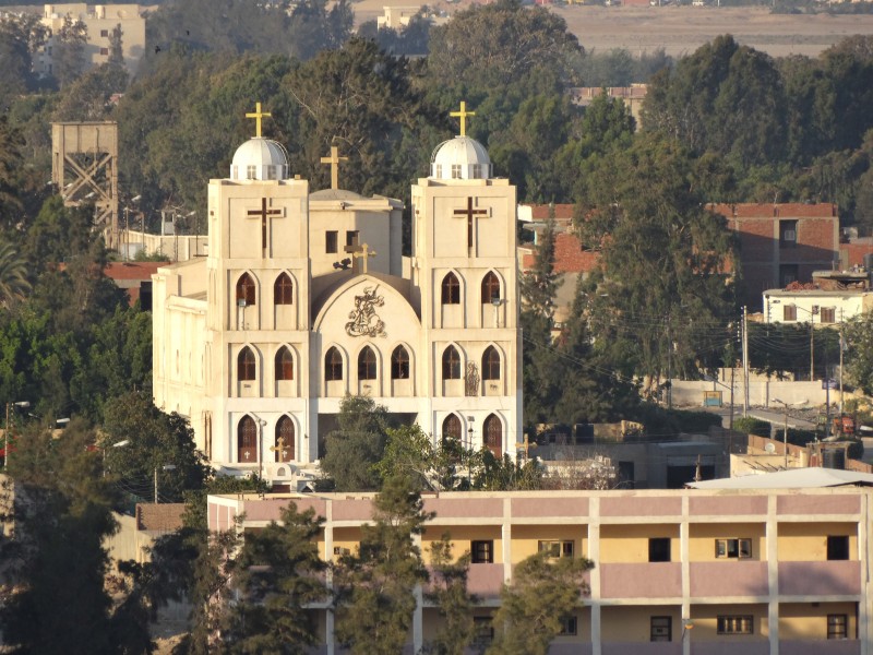 A Church beside the Suez Canal