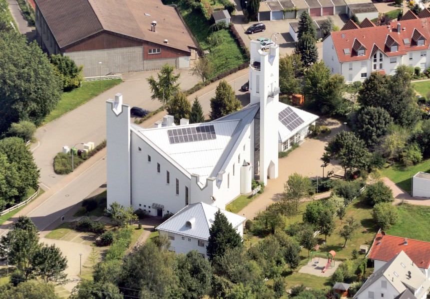 Aerial View - St. Michael Rheinfelden-Karsau1