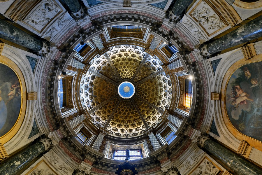 Cathedral (Siena) - Chigi chapel - Dome interior