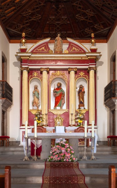 Iglesia de San Bartolomé de Tirajana - Gran Canaria - Main altar