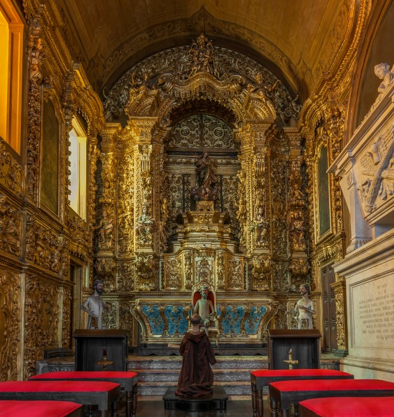 Iglesia de Santo António en Río de Janeiro, Brasil