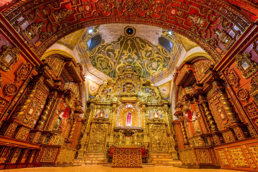 Iglesia de Santo Domingo, Quito, Ecuador, 2015-07-22, DD 205-207 HDR