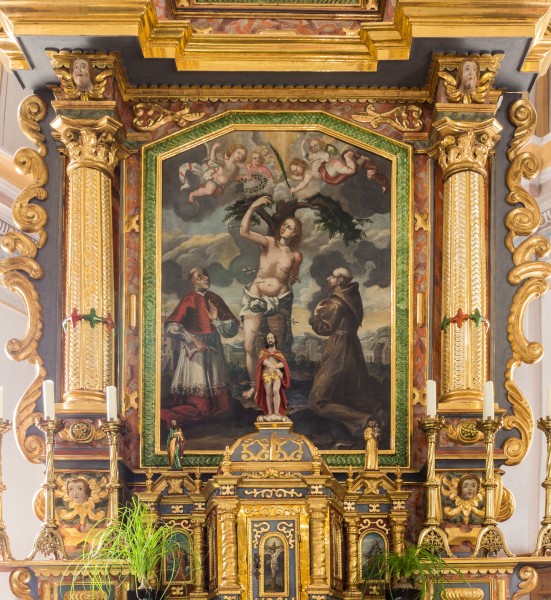 Katholische Pfarrkirche St. Sebastian-S. Bistgaun, Dardin (d.j.b.) 02