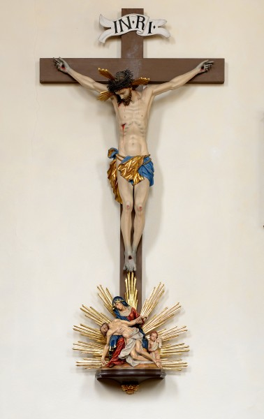 Kruzifix und Pieta Pfarrkirche Völs am Schlern