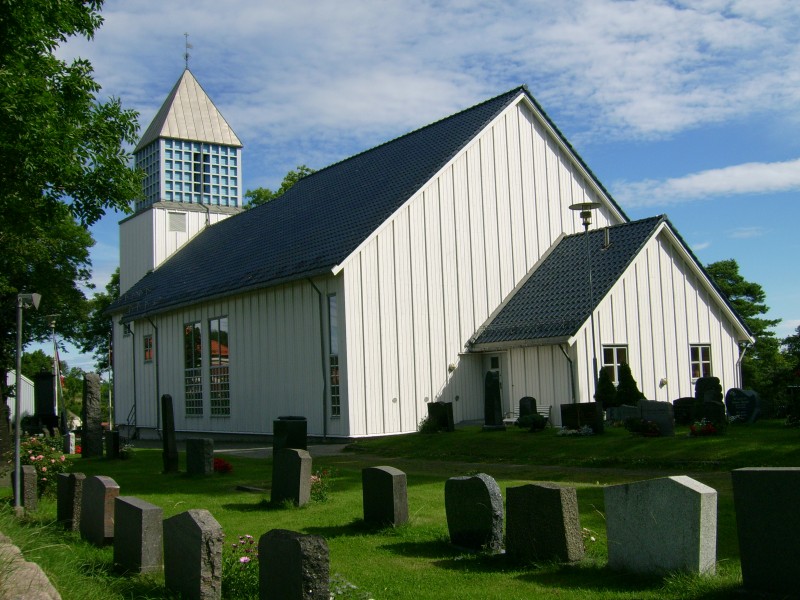 Langesund church, Bamble, Norway