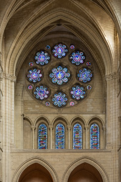 Laon Cathedral North Rose Window 01