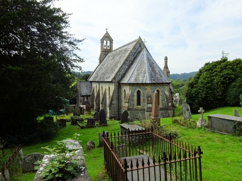 Llawddog, Eglwys Sant Llawddog Church, Cenarth, Carmarthenshire, Cymru Wales 20
