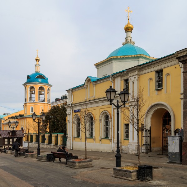 Moscow Church in Stoleshnikov Lane 03-2016