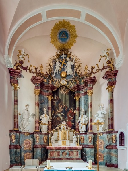 Ostheim main altar 0611hdr