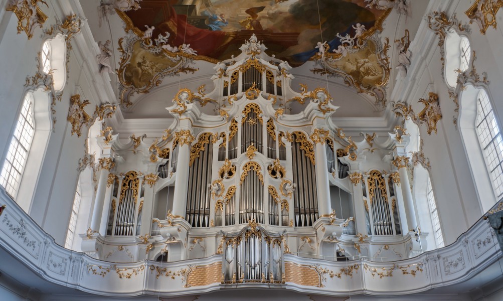 Roggenburg Klosterkirche Orgel 2010 10 31