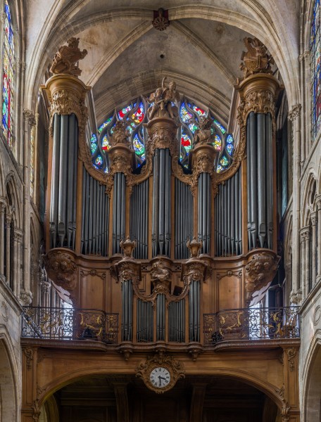 Saint-Séverin Organ, Paris, France - Diliff