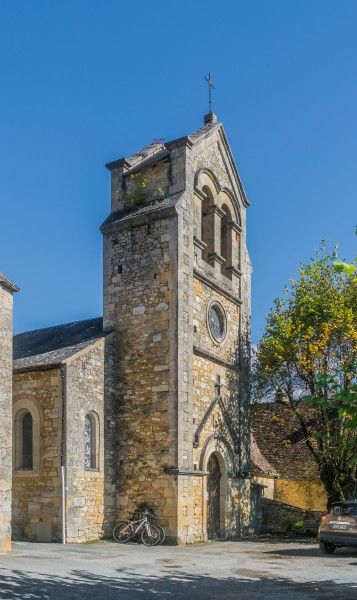 Saint Michael and All Angels Church in Castelnaud-la-Chapelle 01