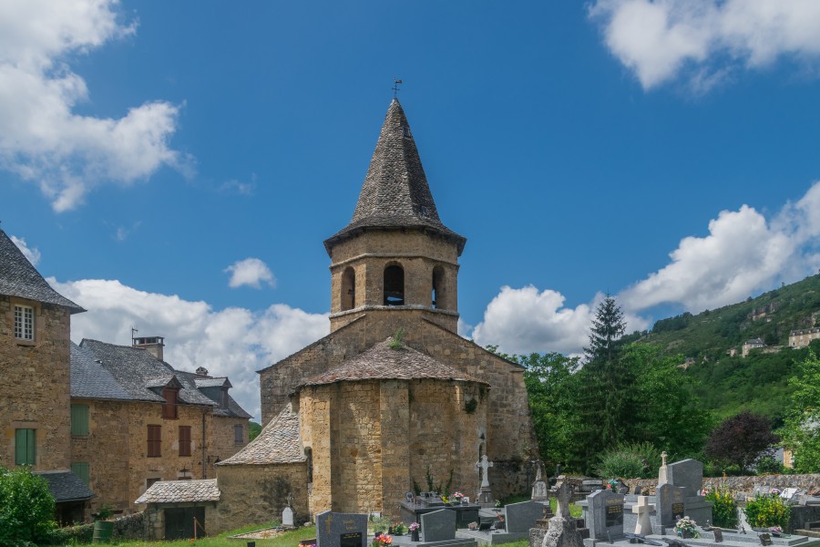 Saint Paul Church in Salles-la-Source 02