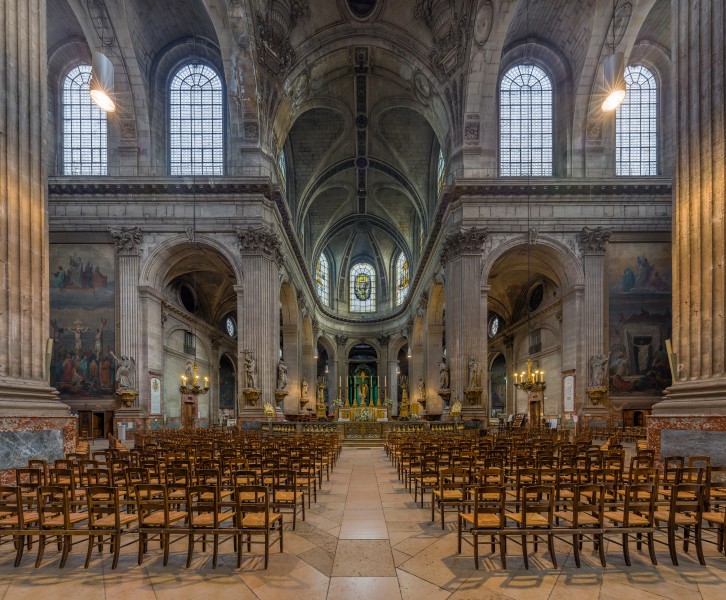 Saint Sulpice Church Interior 1, Paris, France - Diliff