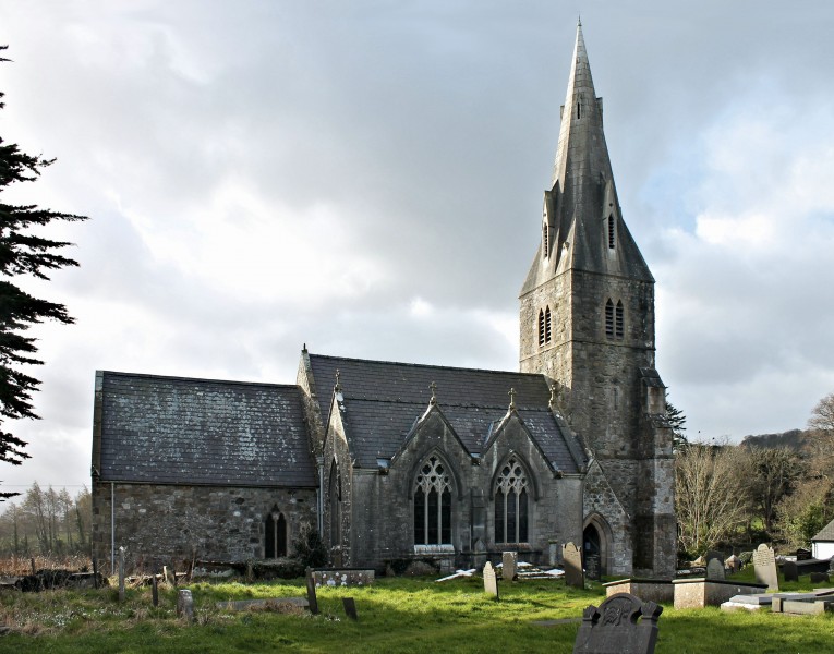 Santes Gathrin Llanfaes Biwmares St Catherine's Church Sir Fon Beaumaris Anglesey Wales 11