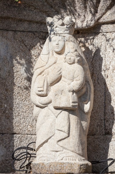 Virxe na igrexa parroquial de Gres. Vila de Cruces