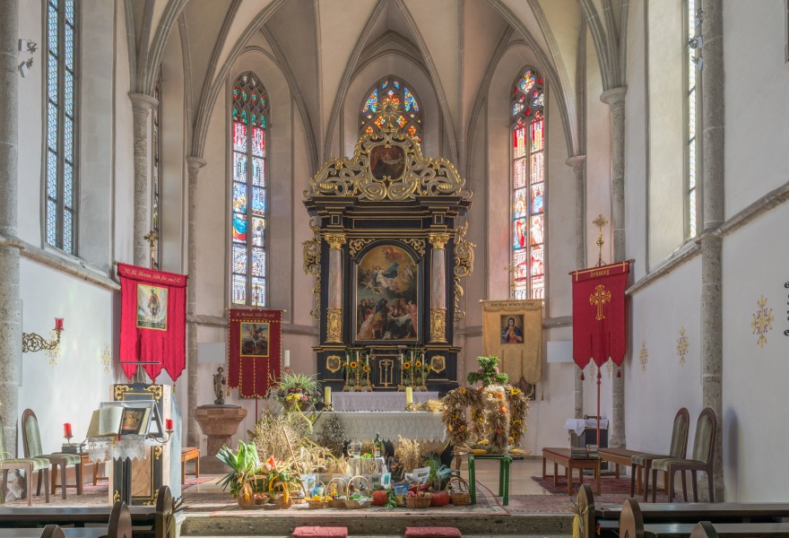 Weißkirchen ad Traun Pfarrkirche Erntedank