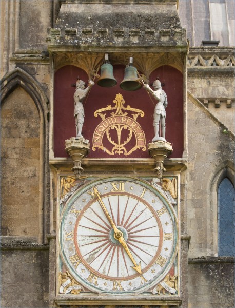 Wells clock exterior