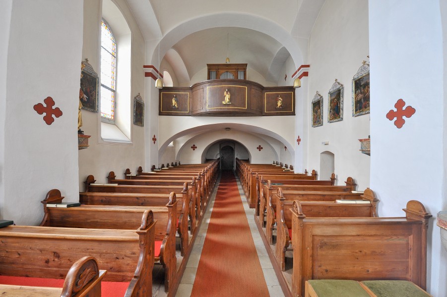 Wolfsberg Forst Pfarrkirche hl Johannes der Taeufer Orgelempore 03092014 207