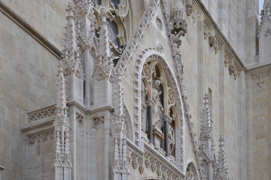 Zagreb cathedral face