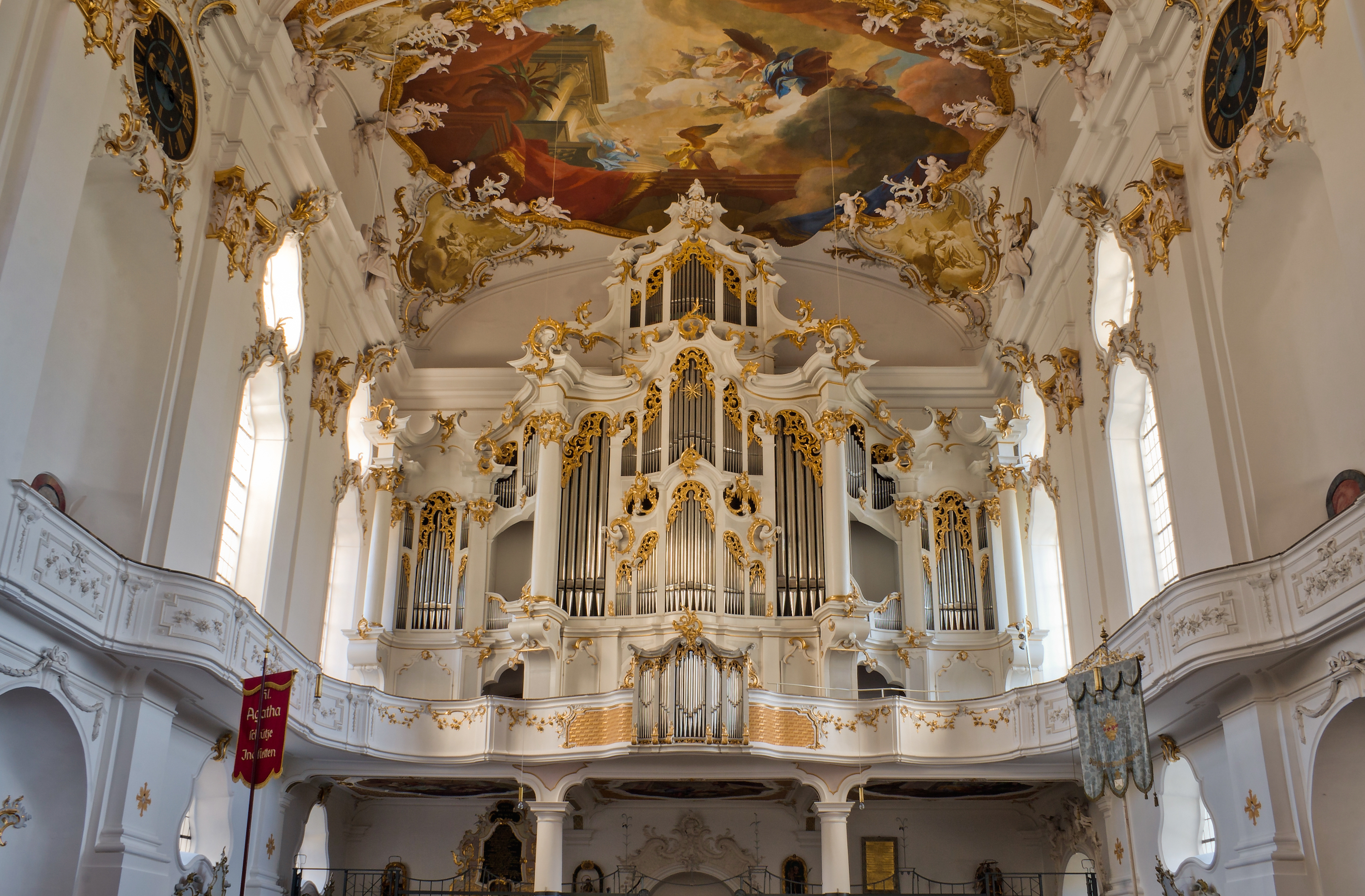 Roggenburg Klosterkirche Orgel 2 2010 10 31