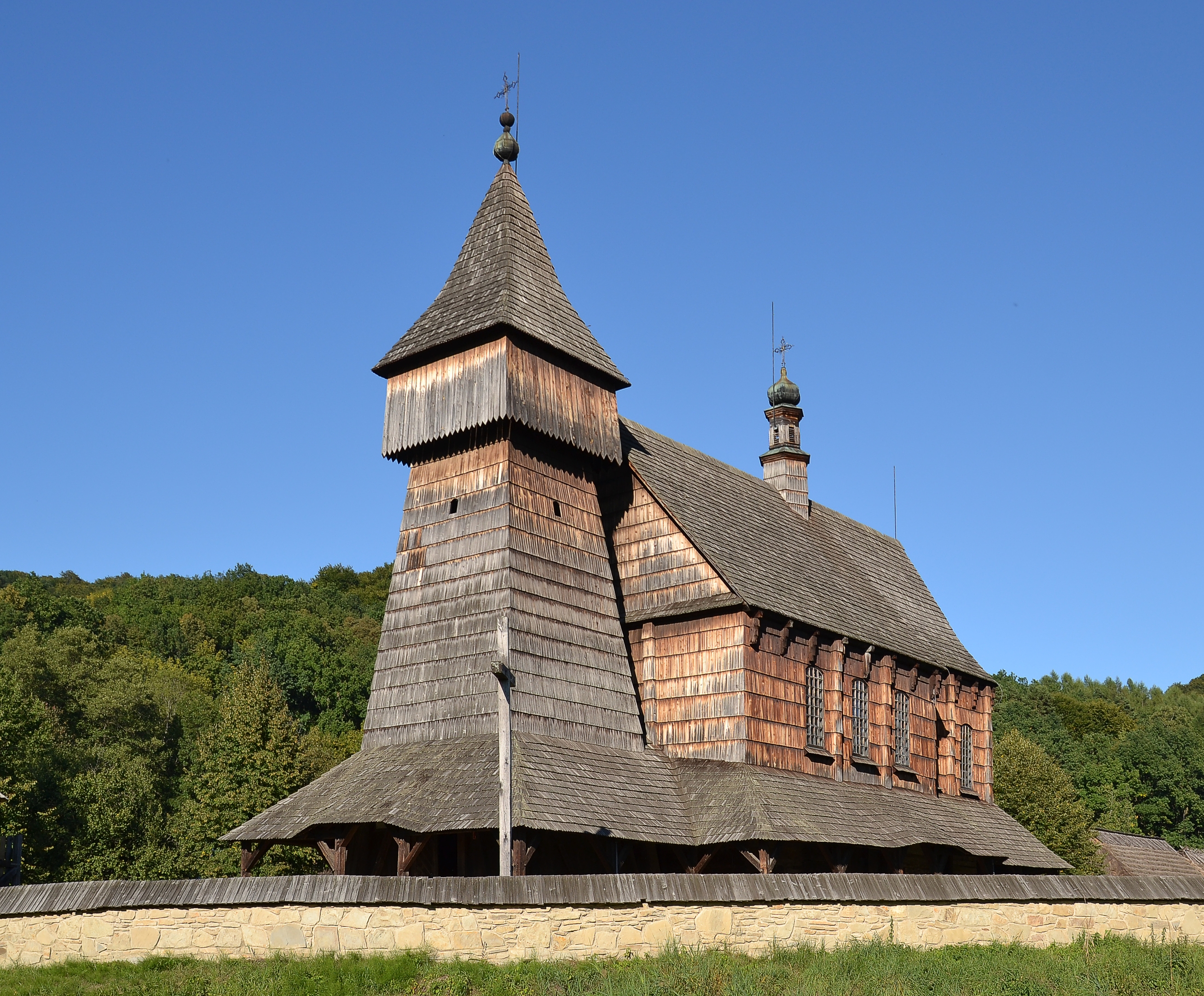 Sanok - wooden church from Bączal Dolny